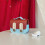 For 4 Earphone Case 3D Luxury Schoolbag Phone Case C 3