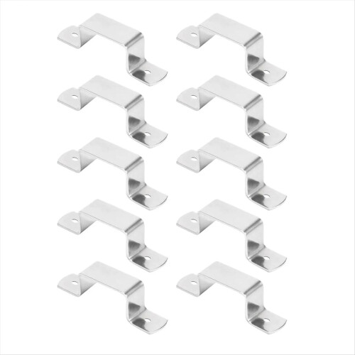 Fence Clips 10 Pieces Fence Support Post Clips Hardware Repair Tool