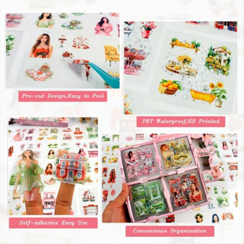 100 adesivos de mola para scrapbooking 2