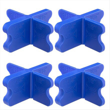 Ferramenta espaçadora de deck ABS de 4 peças, espaçadores de tábuas de deck de 4 espessuras