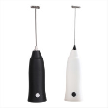 Batedor de ovos elétrico portátil de aço inoxidável, liquidificador de leite, chá e café