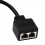 Cable adaptador divisor RJ45 de 1 macho a 2 hembras para LAN Ethernet 5