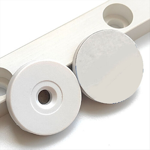 5PCS 25mm RFID Checkpoints Label Tag Wächter-rundgang Patrol System Weiß 1