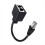 Cable adaptador divisor RJ45 de 1 macho a 2 hembras para LAN Ethernet 7