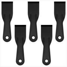 Lot de 5 couteaux à mastic en plastique, grattoir à peinture flexible de 5 cm