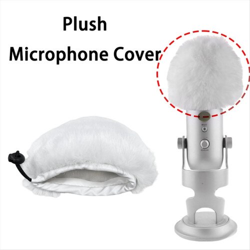Capa de microfone de pelúcia para filtro azul Windshield 2