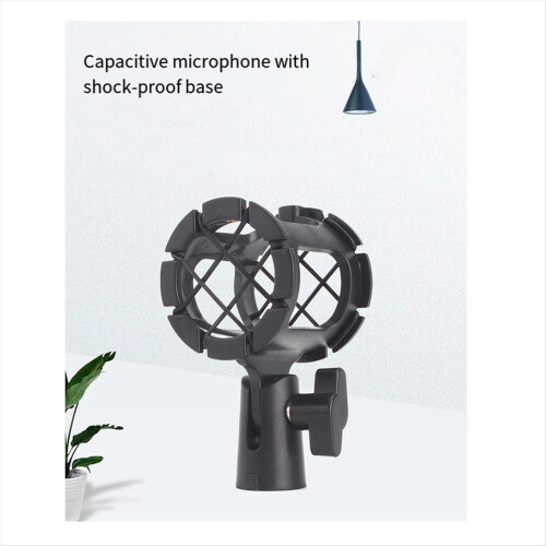 Abrazadera universal antivibración para soporte de micrófono 2
