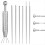 Piercing Ball Grabber Tool Kit with Insertion Pins 6