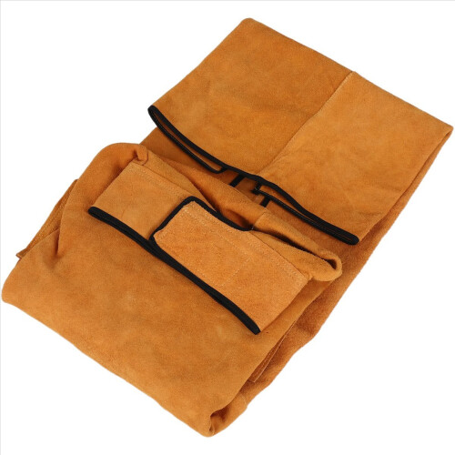 120cm Welding Apron Flame Retardant Welder Leather Fire- 2