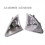 1Pair Car Position Light Front Parking Lamp for - R-Class 2