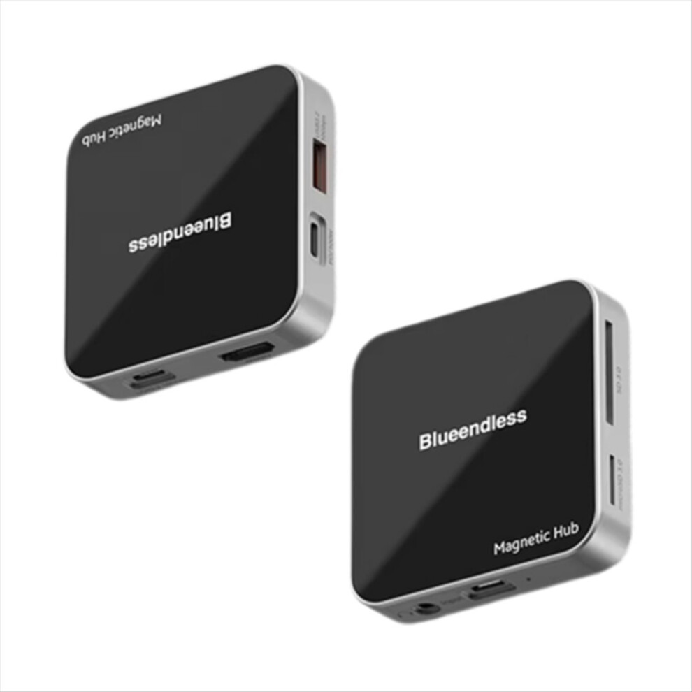 Magnetic Usb C Hub Usb A 3.2 10Gbps Pd100w 8 Ports 4853122553314