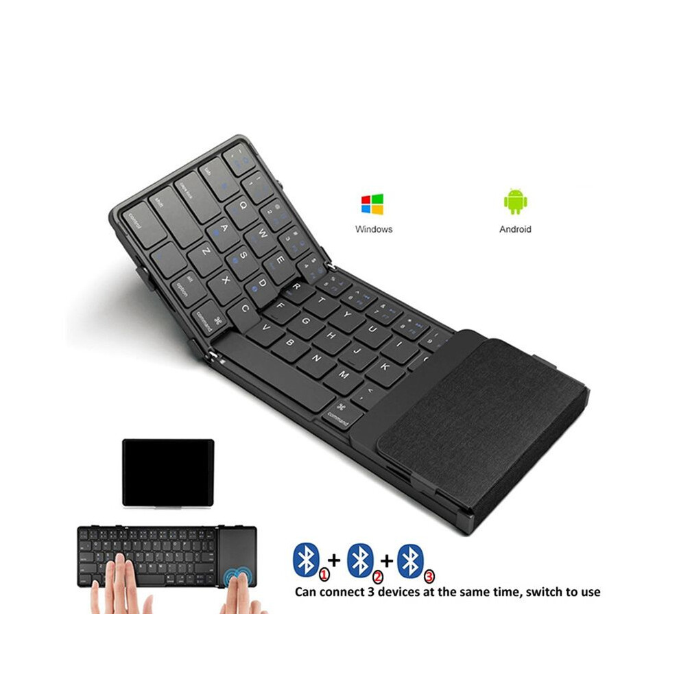 Foldable Bluetooth Keyboard Wireless Keyboard For Ios Android 4853122554786