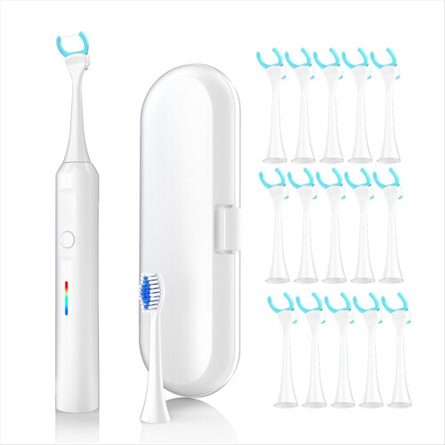 Electric Flosser 50 Replacement Heads - Vibration Flosser, White
