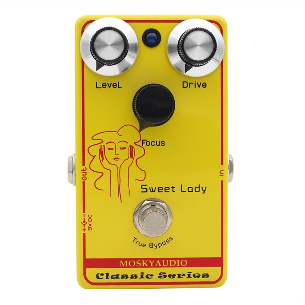 Sweet Lady DISTORTION Overdrive -kitaraefektipedaali