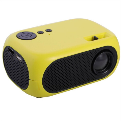 Portable Mini Projector 360P LED Wired Mobile Phone Projector EU Plug