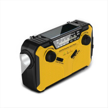 Emergency Radio Solor Hand Crank USB Rechargeable Torch Reading Lamp