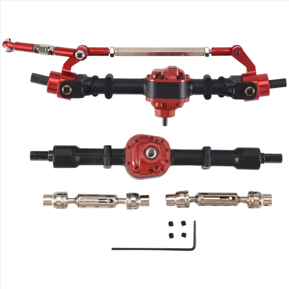Metal Front&Rear Bridge Axle For Mn D90 D91 D96 Mn99s 1/12 Rc Car,1 4853122575293