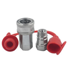 -S4-04 Attacco rapido idraulico per trattore NPT ISO5675 da 1/2 pollice
