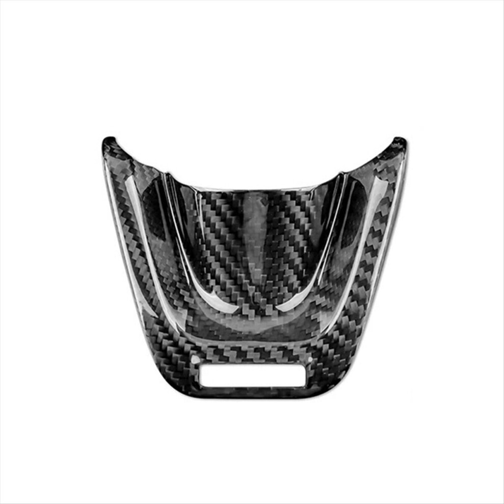 Real Hard Carbon Fiber Cover Steering Wheel Panel Trim 4853122572650