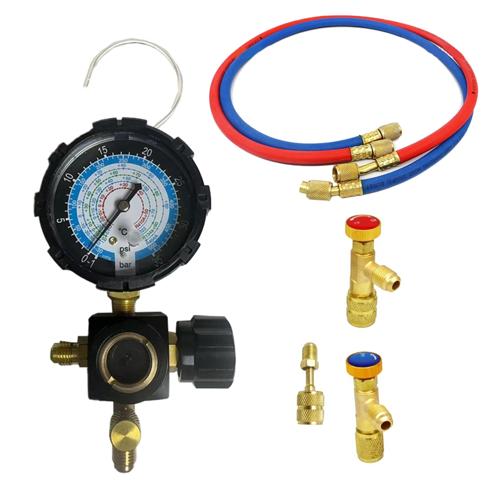 R134a Low Side Pressure Gauge R410a R22 R404a Single Low 4853122572681