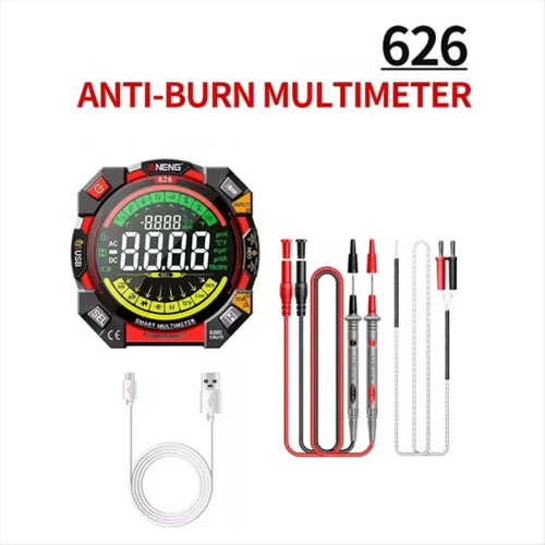 626 Multitester 600V Voltage Test 6000 Counts Multimeter 1