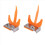 2 Pcs for XC-2000E Lemon Orange Juicing Machine Orange Cutter Peeler 2