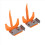 2 Pcs for XC-2000E Lemon Orange Juicing Machine Orange Cutter Peeler 1