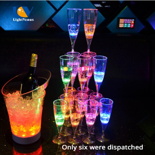 Φωτεινό ποτήρι κοκτέιλ Luminous Bar KTV Luminous 6 τεμάχια Φωτεινά ποτήρια 1