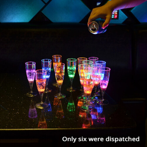Φωτεινό ποτήρι κοκτέιλ Luminous Bar KTV Luminous 6 τεμάχια Φωτεινά ποτήρια 2