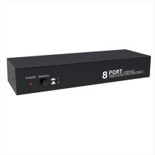 AV-splitter 2 in 8 uit composiet videosplitter 8-weg 3