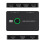 Comutador KVM com 2 portas USB e compatível com 2 computadores 2