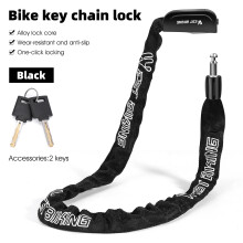 Waterproof Anti-Theft Lock with 2 Keys 93.5cm for Bikes Gates & More