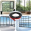 5 Rolls Total Window Grille Inserts Grid Kit Black 5
