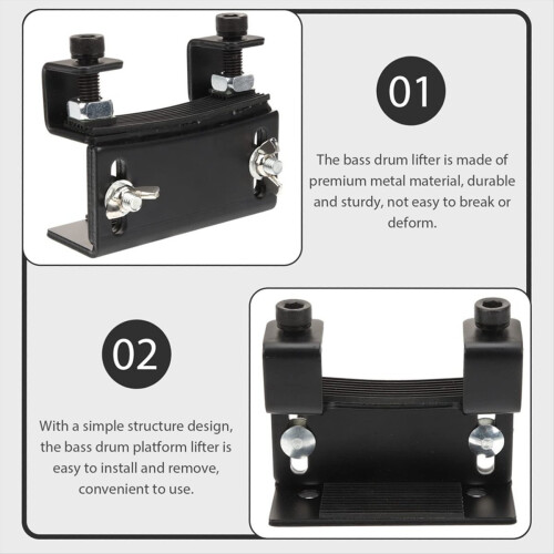 Ηλεκτρονικό Drum Booster Drum Pad Ηλεκτρικό Drum (Μαύρο) 2