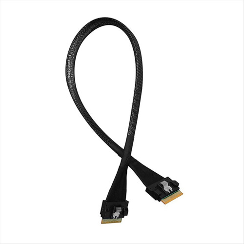Καλώδιο δεδομένων PCIE4.0x8 SFF8654 σε SFF8654 αρσενικό σε αρσενικό Β