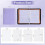 Σκληρόδετο Αυτοκόλλητο Organizer Binder Επαναχρησιμοποιήσιμο B 3