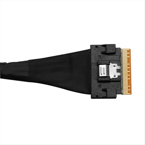 Καλώδιο δεδομένων PCIE4.0x8 SFF8654 σε SFF8654 αρσενικό σε αρσενικό A 1
