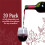 Disposable Wine Glasses, Stemless Plastic Wine Glasses 3