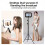 Handheld Ring LED Rechargeable Fill Light Desktop Selfie Light 5