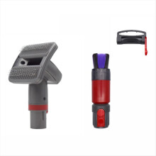 Ferramenta de escova para tosa de animais de estimação com kit de escova para pó para acessórios de aspirador de pó