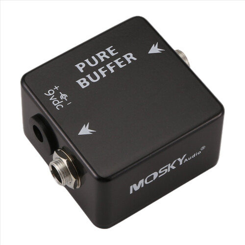 PURE BUFFER Guitar Pedal Buffer Guitar Effect Pedal Metal Shell 1