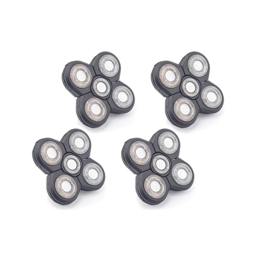 Markenlos 4Pcs Replacement Shaver Head Electric Shaver 5 Cutter Floating Head