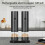 Electric Salt and Pepper Grinder Set Automatic Mill for Kitchen 2