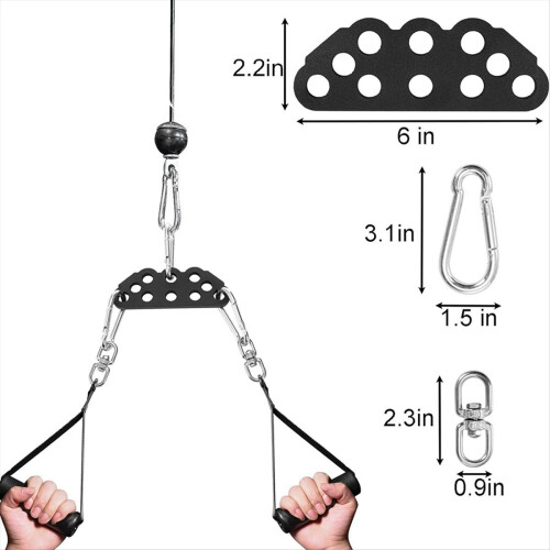 Συνημμένα LAT Pulldown, Συνημμένο Μηχανής Καλωδίου 1