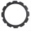 Fiets Crank Lock Ring Fiets Crankstellen Kettingblad Lockring 1