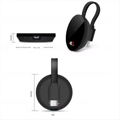 Compatibele wifi-displayadapter 5G+2.4G tv-sticks voor Android 2