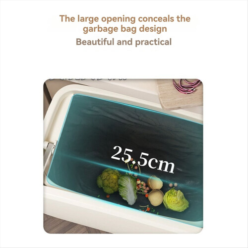 Home Kitchen Toilet Hanging Trash Can Square Design 1