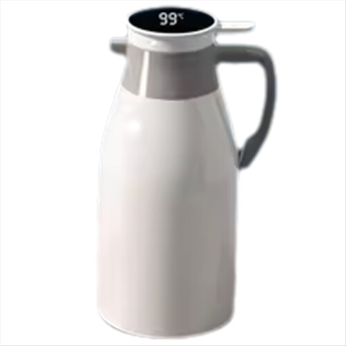 Thermal Kettle Household Digital Display Coffee White 1L