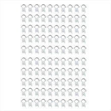 100 stuks KU-band LNB-houder voor satellietschotels, 20 mm kunststof beugel