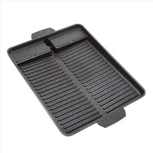 Poêle à barbecue portable, plaque de cuisson antiadhésive, plateau de barbecue de fête